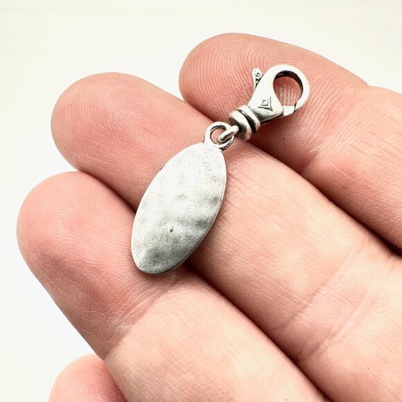 Silpada Womens Charm Sterling Silver Crystal Initial "G" 4Bracelet Necklace Gift - Picture 2 of 2